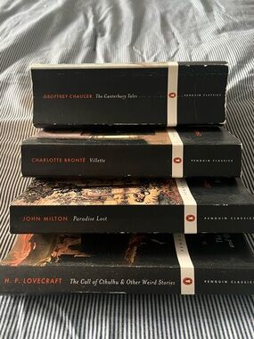 Black Paperback Classics Set - Black